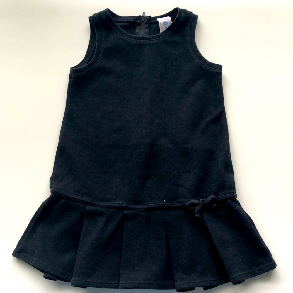 GAP Pleated Dress w/ Bow Accent